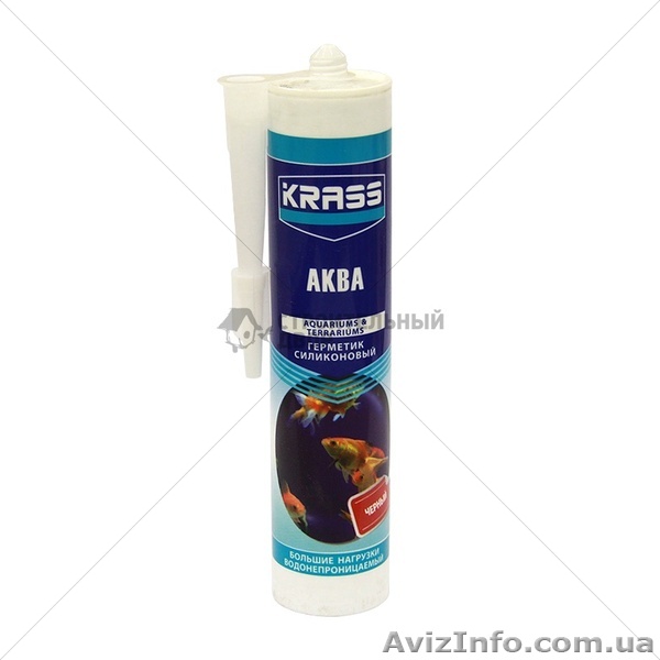Герметик Krass SL Aquarium black - <ro>Изображение</ro><ru>Изображение</ru> #1, <ru>Объявление</ru> #1229813