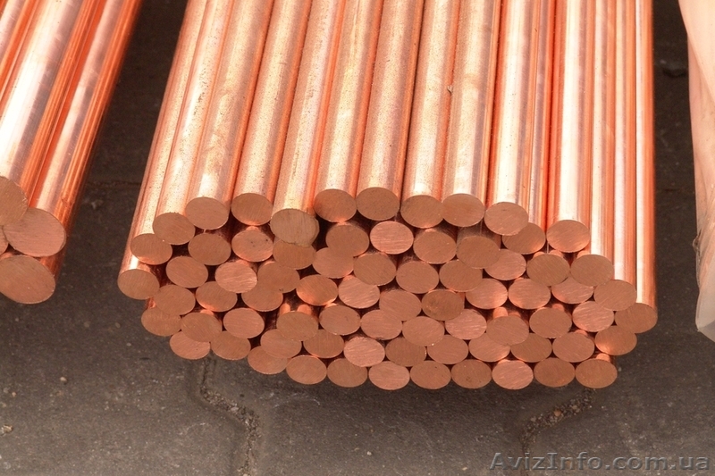 Медный круглый пруток в Одессе.  - <ro>Изображение</ro><ru>Изображение</ru> #1, <ru>Объявление</ru> #1231504