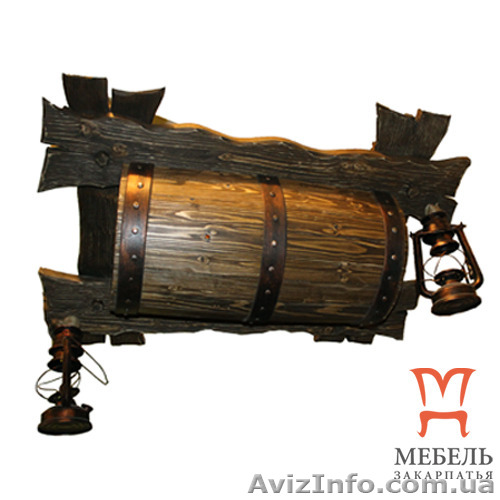 Деревянные светильники, Светильник №5 - <ro>Изображение</ro><ru>Изображение</ru> #1, <ru>Объявление</ru> #1235758
