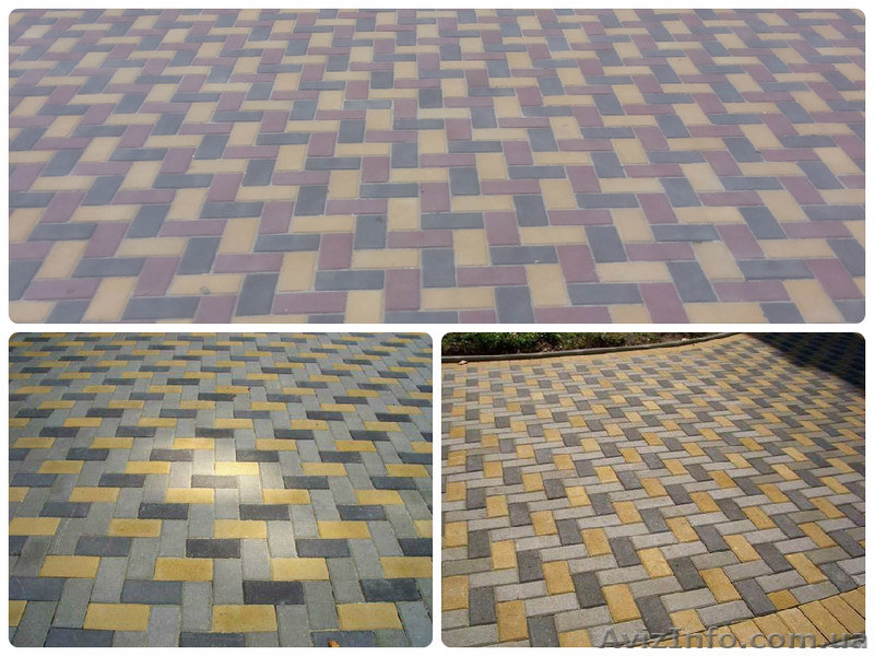 Тротуарная плитка Кирпичик 40 мм. собственного производства - <ro>Изображение</ro><ru>Изображение</ru> #1, <ru>Объявление</ru> #1256773