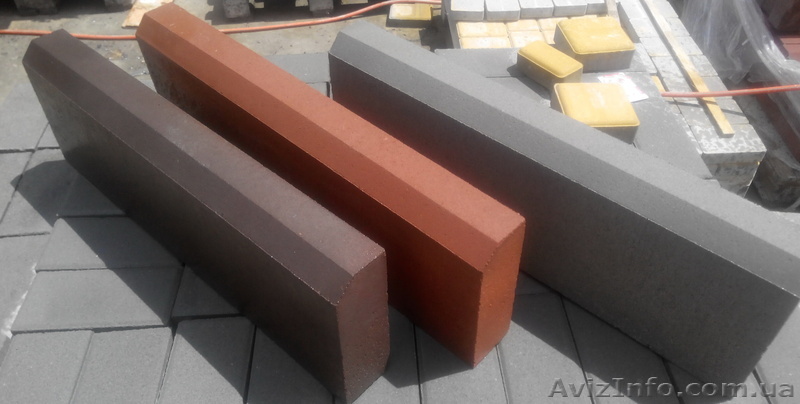 Бордюр тротуарный, садовый, уличный 650*200*70 собственное производств - <ro>Изображение</ro><ru>Изображение</ru> #1, <ru>Объявление</ru> #1256798