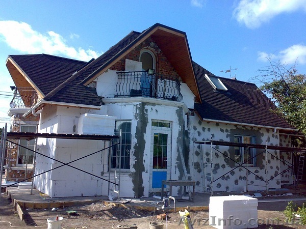 Фасадные работы.Утепление фасадов. Короед. Крошка. Шуба и др.  - <ro>Изображение</ro><ru>Изображение</ru> #1, <ru>Объявление</ru> #1243935