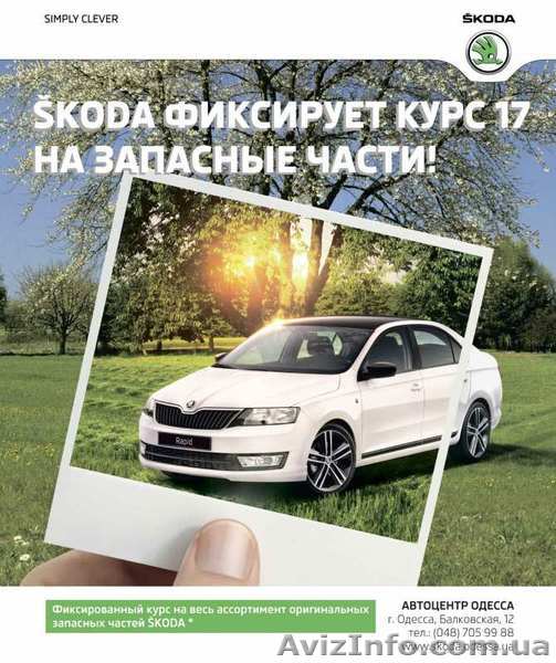 Оригинальные запчасти Шкода по курсу 17 грн/дол.! - <ro>Изображение</ro><ru>Изображение</ru> #1, <ru>Объявление</ru> #1285871