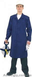 Продам Халат рабочий мужской, диагональ, т-синий - <ro>Изображение</ro><ru>Изображение</ru> #1, <ru>Объявление</ru> #1300477