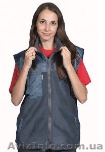 Жилет флисовый, серый - <ro>Изображение</ro><ru>Изображение</ru> #1, <ru>Объявление</ru> #1312597