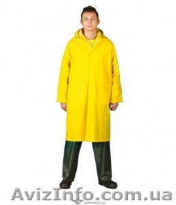 Плащ влагозащитный , ПВХ+полиэстер ,желтый PPD (Y - <ro>Изображение</ro><ru>Изображение</ru> #1, <ru>Объявление</ru> #1319843