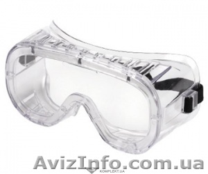 Очки закрытые с непрям.вент. UNIVET прозрачные линзы,пк,покрытие AF - <ro>Изображение</ro><ru>Изображение</ru> #1, <ru>Объявление</ru> #1319896