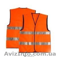 Жилет сигнальный оранж+отр.л/2 полосы - <ro>Изображение</ro><ru>Изображение</ru> #1, <ru>Объявление</ru> #1319879