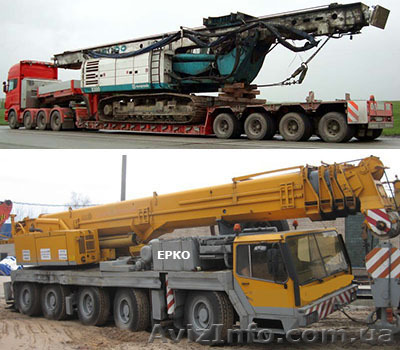 Аренда большегрузных автокранов и перевозки тяжеловесных грузов. - <ro>Изображение</ro><ru>Изображение</ru> #1, <ru>Объявление</ru> #1345918