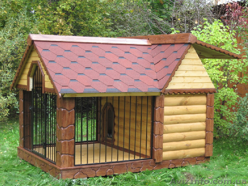 Будка-вольер для средних и крупных собак - <ro>Изображение</ro><ru>Изображение</ru> #1, <ru>Объявление</ru> #1357646