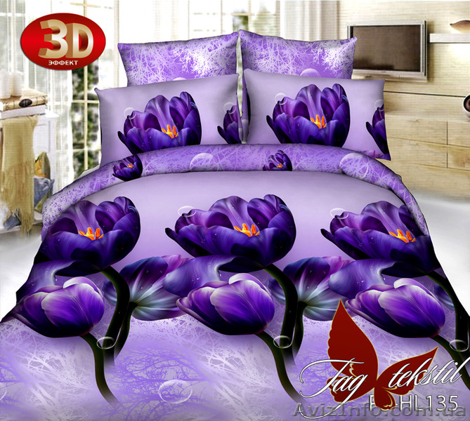 Купить комплект недорого постельного белья, Полисатин PS-HL135 - <ro>Изображение</ro><ru>Изображение</ru> #1, <ru>Объявление</ru> #1359051