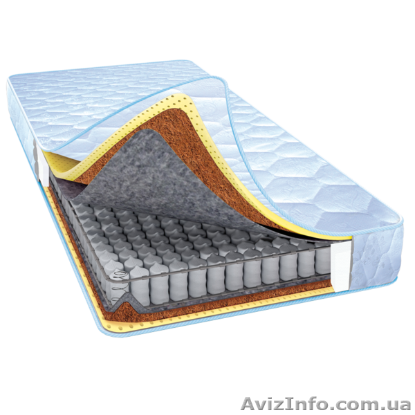Продам ЖЁСТКИЙ ортопедический матрас с латексом и кокосом, до 160кг - <ro>Изображение</ro><ru>Изображение</ru> #1, <ru>Объявление</ru> #1384521