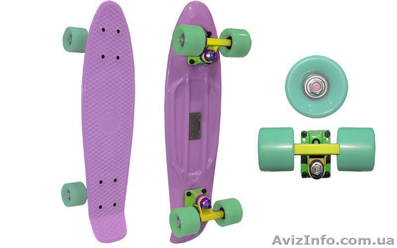 Скейт Penny Board Kepai SK-401-3 pastel lilac - <ro>Изображение</ro><ru>Изображение</ru> #1, <ru>Объявление</ru> #1416051