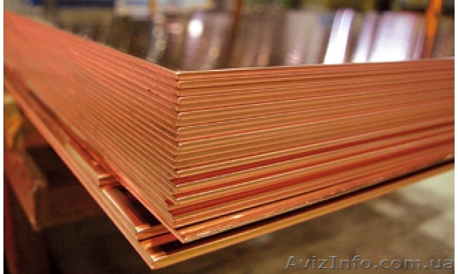 Лист медный в Одессе.   - <ro>Изображение</ro><ru>Изображение</ru> #1, <ru>Объявление</ru> #813546