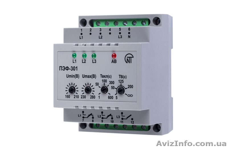 Электронный переключатель фаз ПЭФ-301 - <ro>Изображение</ro><ru>Изображение</ru> #1, <ru>Объявление</ru> #1458077