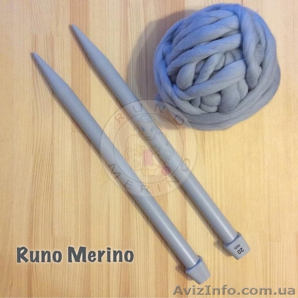 Пластмассовые спицы для вязания из толстой пряжи - <ro>Изображение</ro><ru>Изображение</ru> #1, <ru>Объявление</ru> #1448774