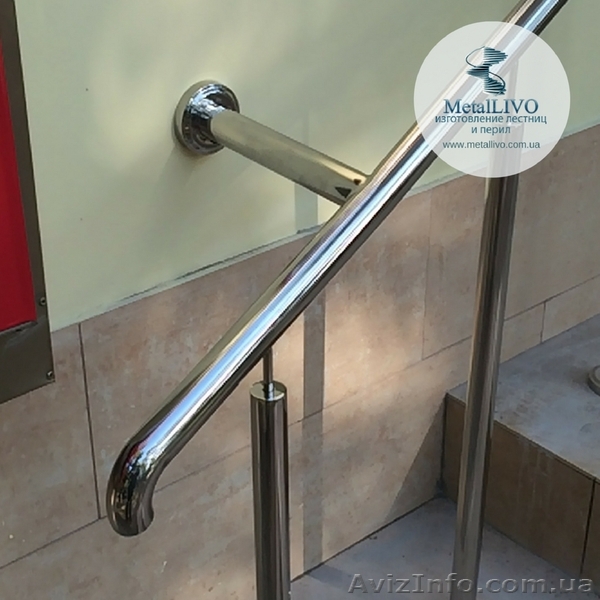 Пристенный поручень нержавейка - <ro>Изображение</ro><ru>Изображение</ru> #1, <ru>Объявление</ru> #1487459