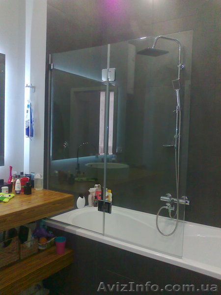 Стеклянные шторы для ванной под заказ - <ro>Изображение</ro><ru>Изображение</ru> #1, <ru>Объявление</ru> #1486167