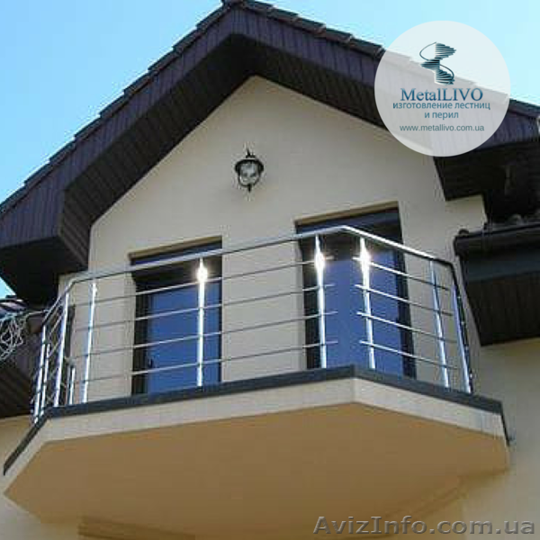 Ограждения балконов нержавейка - <ro>Изображение</ro><ru>Изображение</ru> #1, <ru>Объявление</ru> #1487454