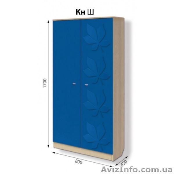 Детский распашной шкаф Каштан  - <ro>Изображение</ro><ru>Изображение</ru> #1, <ru>Объявление</ru> #1504858
