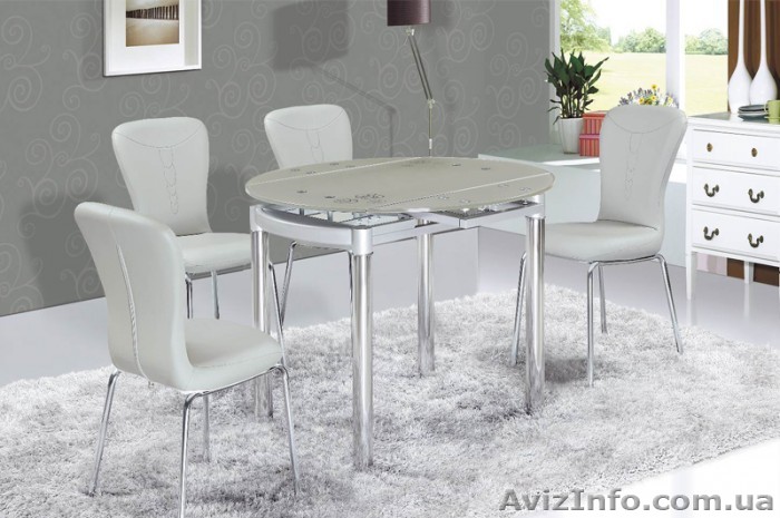 Обеденный круглый стол Сандра для Вашей кухни - <ro>Изображение</ro><ru>Изображение</ru> #1, <ru>Объявление</ru> #1508766