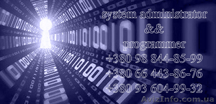 Услуги системного администратора на дому и в офисе. - <ro>Изображение</ro><ru>Изображение</ru> #1, <ru>Объявление</ru> #592082