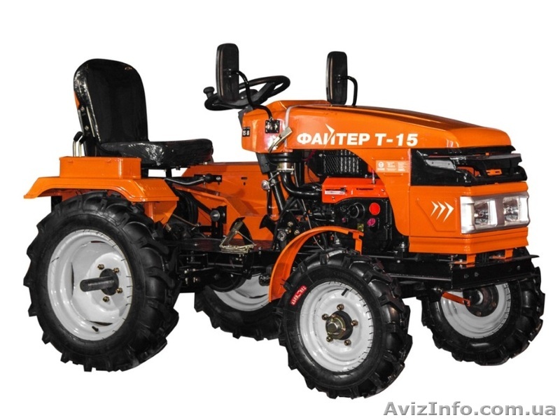 Продам мінітрактор Файтер T-15, фреза в подарунок - <ro>Изображение</ro><ru>Изображение</ru> #1, <ru>Объявление</ru> #1557235