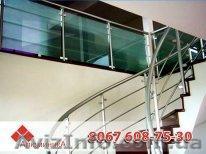 Лестничные перила и ограждения из анодированного алюминия - <ro>Изображение</ro><ru>Изображение</ru> #1, <ru>Объявление</ru> #1578013