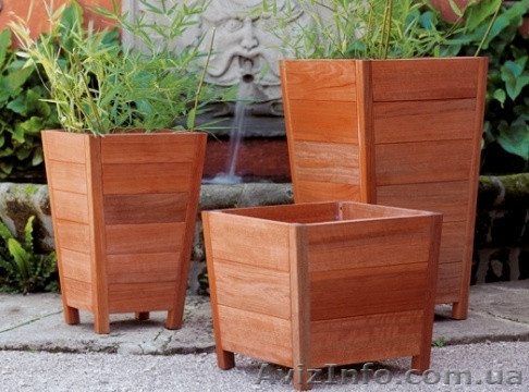 Деревянное кашпо - <ro>Изображение</ro><ru>Изображение</ru> #1, <ru>Объявление</ru> #1622414