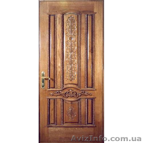 Резная деревянная дверь - <ro>Изображение</ro><ru>Изображение</ru> #1, <ru>Объявление</ru> #1634682