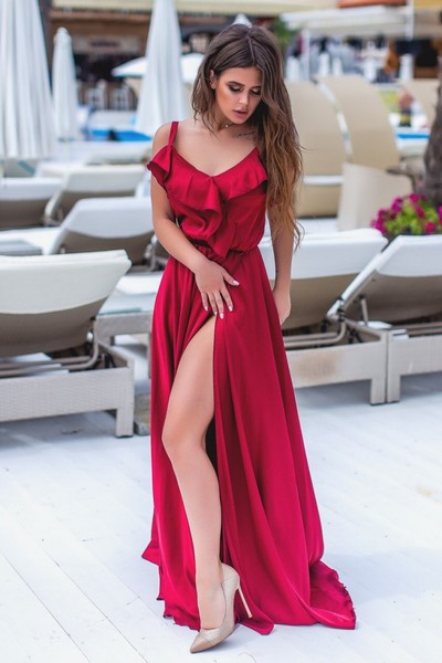 Нарядные сарафаны разных расцветок, Бирюза, голубой, пудра, красный. - <ro>Изображение</ro><ru>Изображение</ru> #1, <ru>Объявление</ru> #1661721