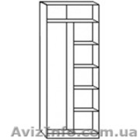 Шкаф платяной, Справа полочки, Шкаф-07, РТВ, для дома. - <ro>Изображение</ro><ru>Изображение</ru> #2, <ru>Объявление</ru> #782009