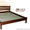 Кровать,  деревянная,  Лк- 111,  Скиф,  из массива хвойных пород деревьев. #916655