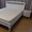 Белая кровать двуспальная из ясеня #969568
