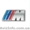 Значок на одежду BMW M Logo Badges #1196866
