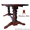 Деревянный стол раскладной Аврора  - <ro>Изображение</ro><ru>Изображение</ru> #1, <ru>Объявление</ru> #1212832