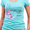 Женская футболка BALLET GRACE  с принтом оптом и в розницу. 