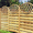Забор деревянный с овалом  #1653918