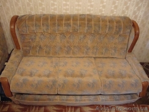 Продам комплект мягкой мебели (диван + 2 кресла) - <ro>Изображение</ro><ru>Изображение</ru> #1, <ru>Объявление</ru> #118011