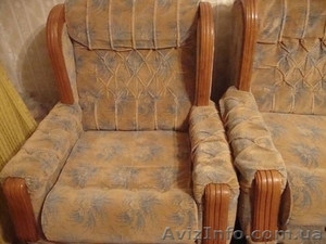 Продам комплект мягкой мебели (диван + 2 кресла) - <ro>Изображение</ro><ru>Изображение</ru> #3, <ru>Объявление</ru> #118011