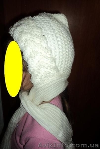 Продам 2 детские шапочки на девочек - <ro>Изображение</ro><ru>Изображение</ru> #2, <ru>Объявление</ru> #145168