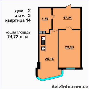 Жилой комплекс премиум-класса Гагарин Плаза 1. Новострой. Одесса. Аркадия. 1,2,3 - <ro>Изображение</ro><ru>Изображение</ru> #3, <ru>Объявление</ru> #350891