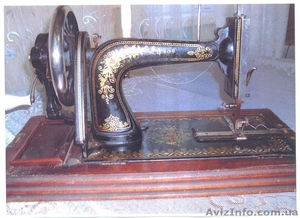 Продам швейную машину 1880г. антиквариат. - <ro>Изображение</ro><ru>Изображение</ru> #1, <ru>Объявление</ru> #380466