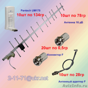 Набор оборудования CDMA интернет: UM175 модем 3G + антенна 16dB + переходник - <ro>Изображение</ro><ru>Изображение</ru> #3, <ru>Объявление</ru> #455353