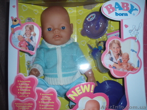 Кукла Baby Born 9 функций - <ro>Изображение</ro><ru>Изображение</ru> #1, <ru>Объявление</ru> #308144