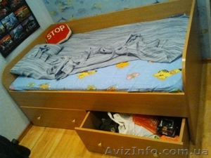 Продам детскую кровать с ортопедическим матрасом - <ro>Изображение</ro><ru>Изображение</ru> #1, <ru>Объявление</ru> #626322