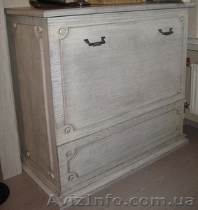 Покраска старой мебели в белый цвет