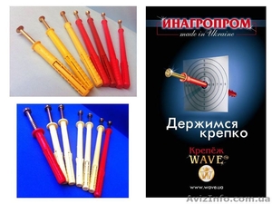 новое поколение рамных и фасадных дюбелей от wave