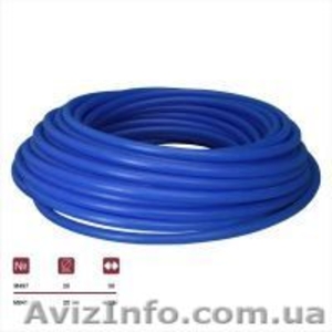 труба пластиковая,  Труба для поливки полимер синий  