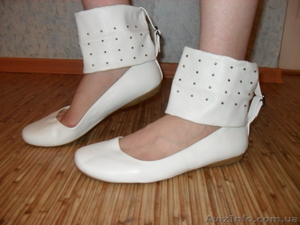 Туфли с манжетами, очень удобные, 38й размер(25 см по стельке) - <ro>Изображение</ro><ru>Изображение</ru> #1, <ru>Объявление</ru> #649251